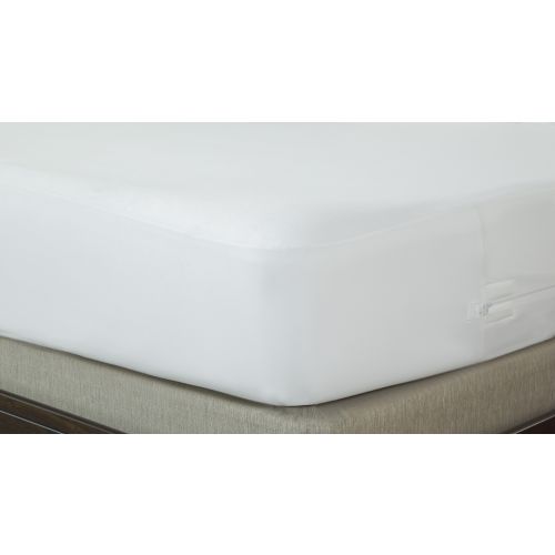 Protect-A-Bed AllerZip Smooth Flippable Waterproof Encasement, Fits Twin XL 9-12" depth, 38x80x9
